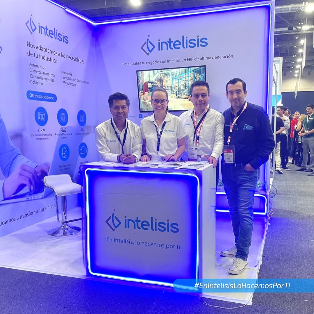IntelisisCorp's tweet photo. #Intelisis presente en el Encuentro de Negocios #ExpoPyme Mty 2024, evento organizado por @caintra_nl en su edición #24 con nuestro portafolio de soluciones que facilitan la gestión y operación de empresas en la industria. https://t.co/XfSdFFYD3i #IntelisisSoftware #Innovación https://t.co/WlbBXqbf2i