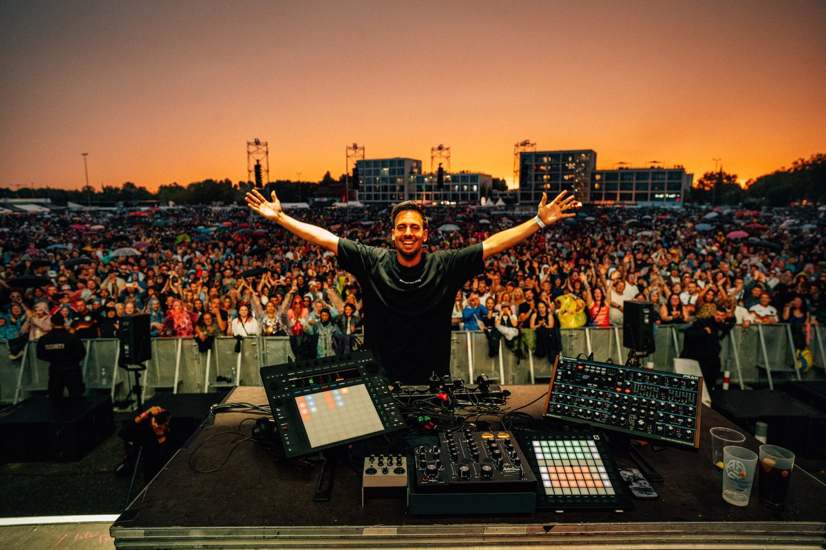 WTF, Karlsruhe?! 🤯 My first live set in front of 22k people and it was a day to remember. Playing before Paul Kalkbrenner was very special. Thanks to Stefan, Andy &amp; Basti for making it happen. 🔥 Let me know in the comments where I should play next! 
#liveset #paulkalkbrenner