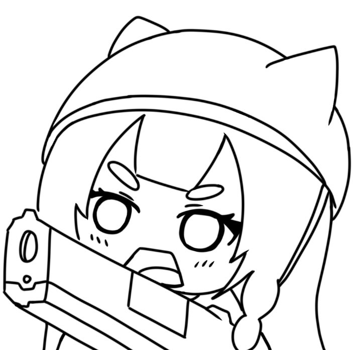 chambeando en el nuevo emote del canal que les parece como va quedando