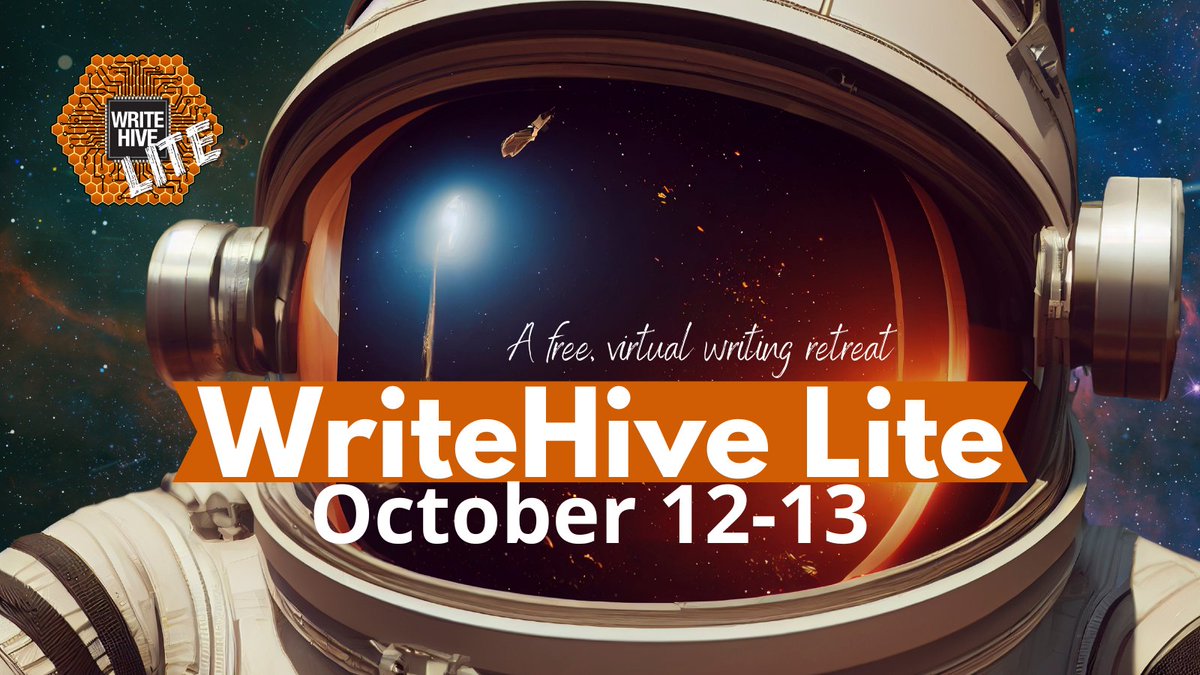 Applications are NOW OPEN for our free, virtual writing retreat Oct 12-13. FIFTY WriteHive Lite registrants will be chosen to receive a personal 30-minute consultation! Apply by Sept. 17 to be considered by our editors for one of these spots. Apply: writehive.org/writehive-lite/