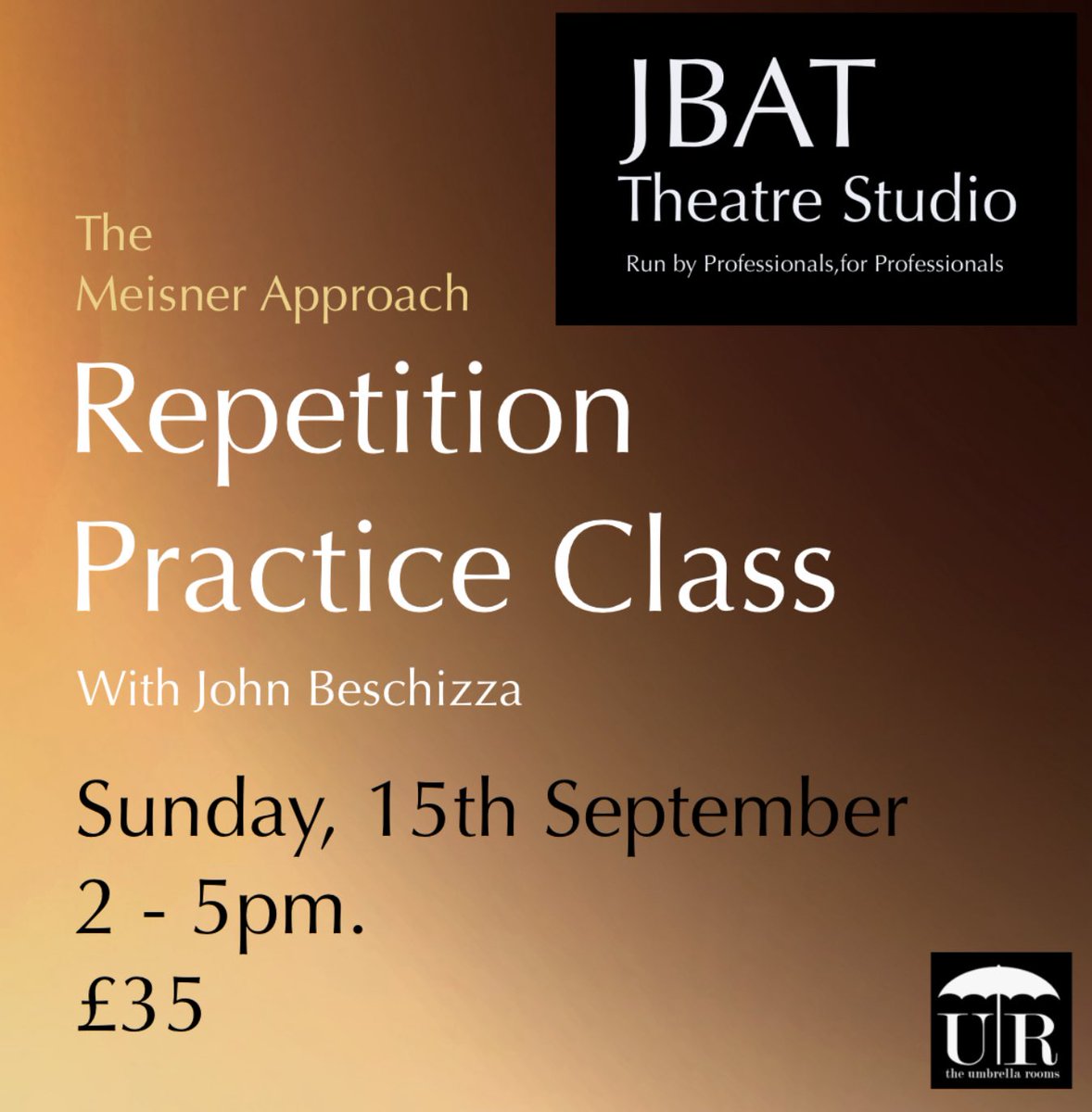 Develop your ability to actively listen, observe and respond instinctively and impulsively from moment to moment. This class will help you acquire a deep, practical understanding of this elegant and highly effective approach to acting.
jbat.co.uk