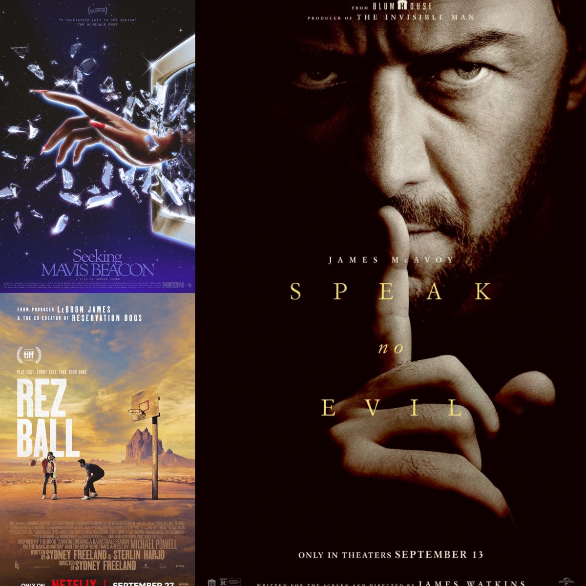 Spoilerpiece's tweet image. On our next episode, we'll review SPEAK NO EVIL, SEEKING MAVIS BEACON, and REZ BALL.

Coming Friday!!

#SpeakNoEvil #SeekingMavisBeacon #RezBall