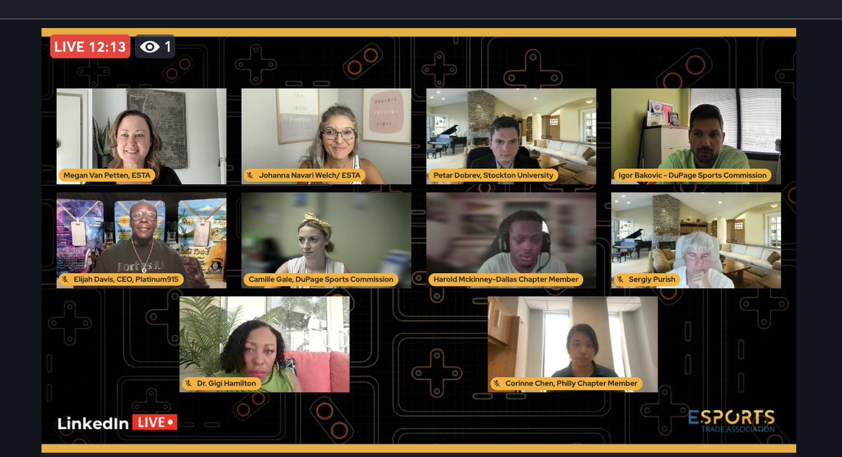 We had an incredible time celebrating our amazing members! 🎉

Catch the replay on LinkedIn and explore potential collaboration opportunities for your business! 🗣🎥

Keep an eye out for more fun at Esports Trade Association! We can't wait to grow with you! 🕹🌱