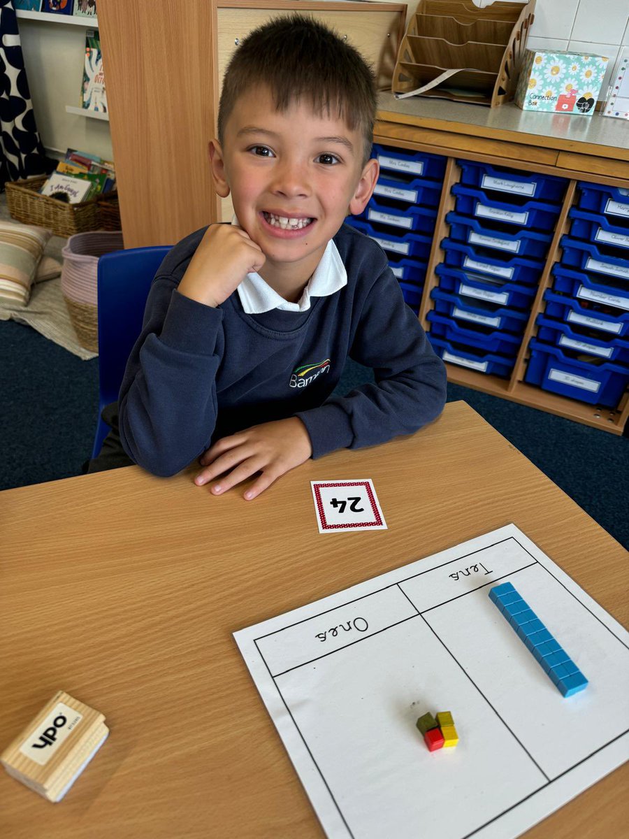 Tens and ones can be tricky, but Year 2 worked really hard to consolidate and secure their place value knowledge today in our maths lesson. I was very impressed! Well done superstars ✨ <a href="/BarntonMissR/">Miss Rutter</a>