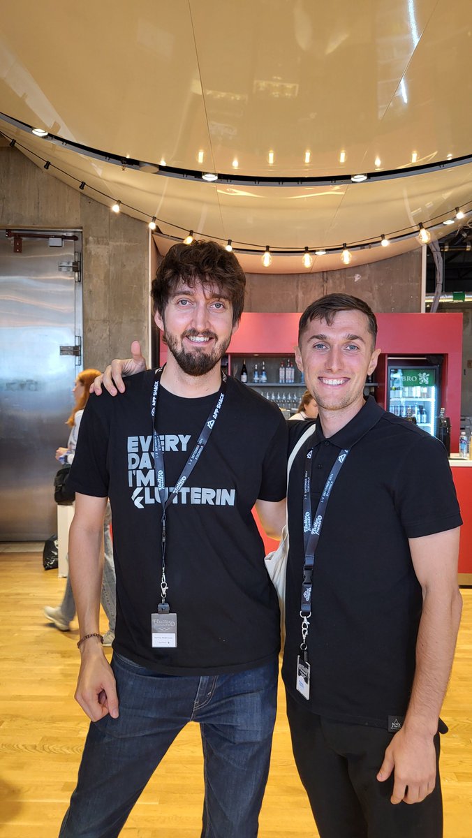 inAppo_agency's tweet image. We had the pleasure of meeting Pontus Andersson and Hampus Heglert at @FlutterNFriends in Stockholm. 🌍📈 Great discussions on company growth and life in Stockholm 🇸🇪. Thanks for organizing such a fantastic event! 🎉🙌 #Flutter #Networking #FlutterNFriends