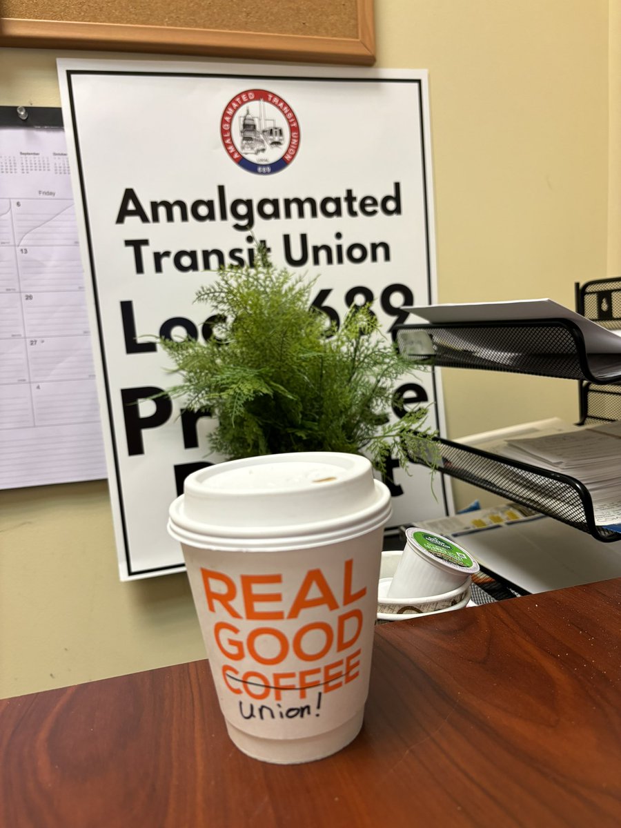 The Transit Union stands with <a href="/CompassCoffeeU/">Compass Coffee United- Official</a> workers! Union busting leaves a bad taste in our mouth