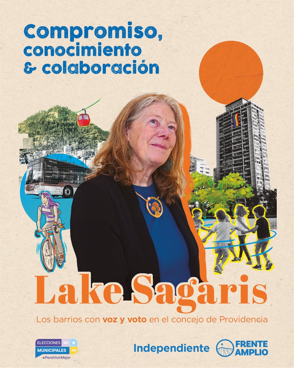 Les invito a acompañarme en mi campaña a concejala para Providencia: es hora de llevar nuestras buenas ideas y evidencia al mundo real de la gestión urbana.  Aquí las ideas fuerza! <a href="/danielasuau/">me dicen Guau</a> <a href="/sandrinapost/">Sandra 🚴🏽‍♀️</a> <a href="/mueveteCL/">MUEVETE</a> Hilo 1/4