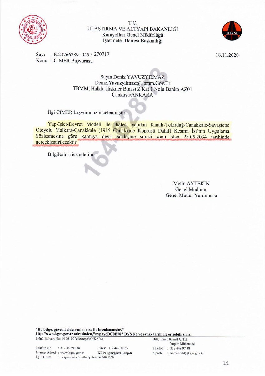 AK Parti tarzı Yap-İşlet-Devret modeliyle yapılan Çanakkale Köprüsü’ndeki devasa zararı tespit ettik⬇️

2023-2024 arasındaki 1 yıllık dönemde;

Garanti edilen araç geçiş sayısı:
16.425.000

Gerçekleşen araç geçiş sayısı:
3.336.000

Hata payı:
%80

Hazinenin şirkete ödediği