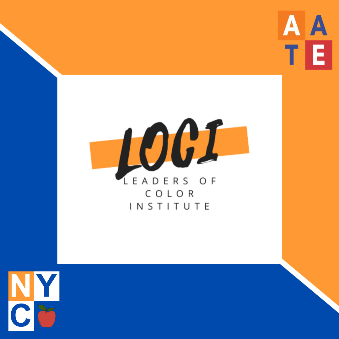 Join us in New York next month for our East Coast regional Leaders of Color Institute! Registration is open now and spots are filling up quickly! Register for the one-day event on Saturday, October 5 HERE: aate.com/loci-ny