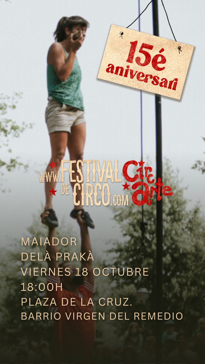 Llegan los ritmos de la cultura brasileña con la compañía Delá Praká. 
⌚ 18:00h
📍 Plaza de la Cruz. Barrio Virgen del Remedio. Zona Norte. Alicante
🔖 Entrada libre hasta completar aforo

Antes del espectáculo, en la Plaza Argel, 16:30h: pintacaras y pasacalles con batucada.