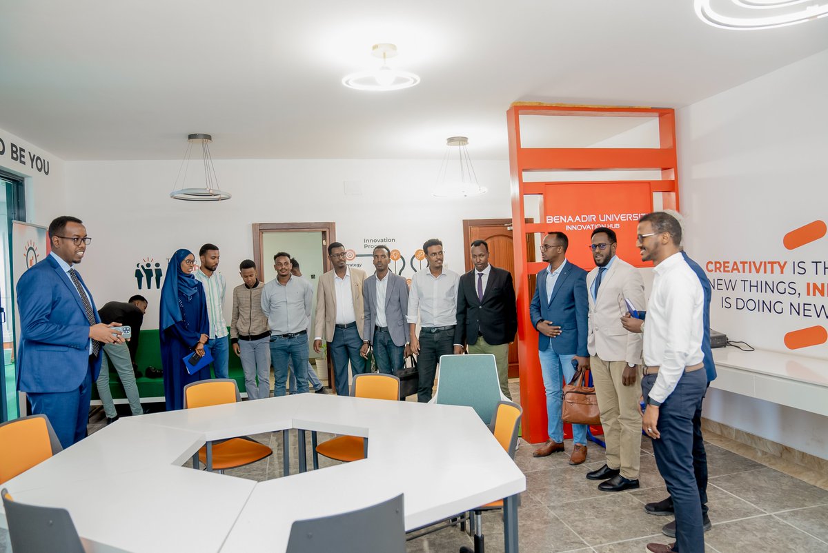 ciad_moai's tweet photo. Exciting times ahead! Today, we paid an official visit to @BUinnhub as part of our ongoing engagement with local innovation hubs.
Our visit focused on: Advancing sector research and innovation, Developing Agri-TVET programs and Promoting smart agriculture practices in Somalia🌾🌱 https://t.co/6u05aCFfLp
