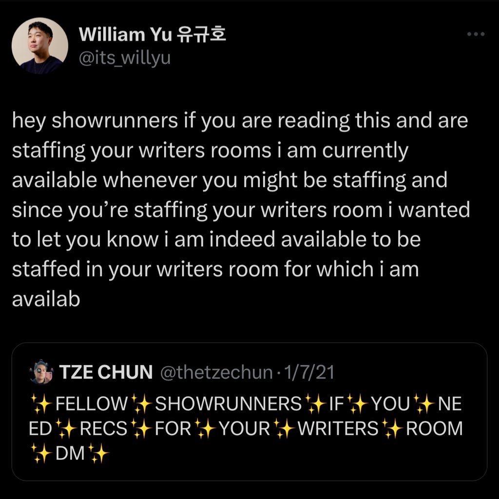 William Yu 유규호 tweet media
