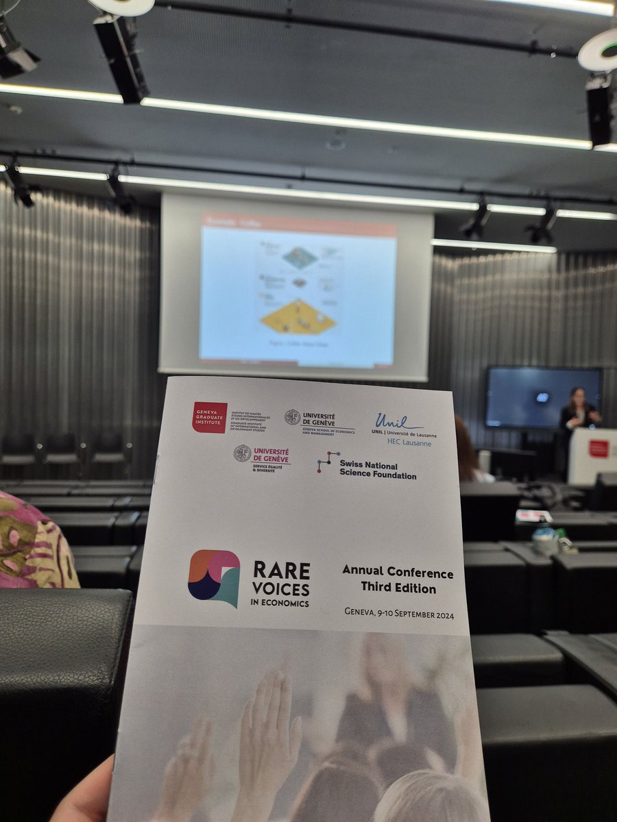 Sofiana Sinani (@sofianasinani) on Twitter photo And that's the end of the <a href="/RareVoicesEcon/">Rare Voices in Economics</a> conference! Amazing speakers, amazing organizers, and amazing venue in the amazing Geneva! Would highly recommend everyone to check out their initiative 🫶🏻 And that's the end of the <a href="/RareVoicesEcon/">Rare Voices in Economics</a> conference! Amazing speakers, amazing organizers, and amazing venue in the amazing Geneva! Would highly recommend everyone to check out their initiative 🫶🏻