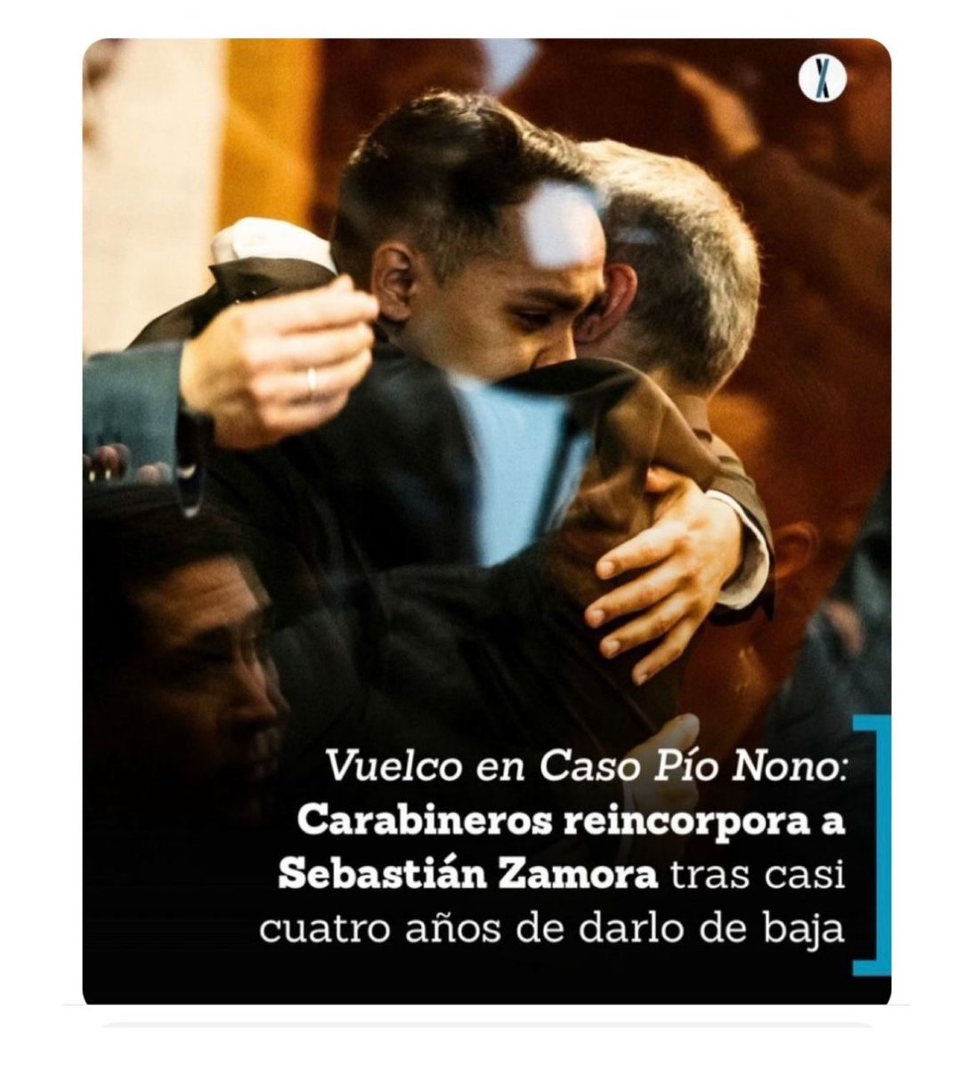 sebastiansichel's tweet photo. ¡Gran noticia! El Cabo Zamora fue acusado injustamente. Bien @Carabdechile al reincorporarlo.
Siempre es mejor estar al lado del carabinero que del delincuente, del que quiere construir al que quiere dividir. 
¡Estas son lecciones que ojalá algún día aprenda el FA! https://t.co/cmuYMYY0xM