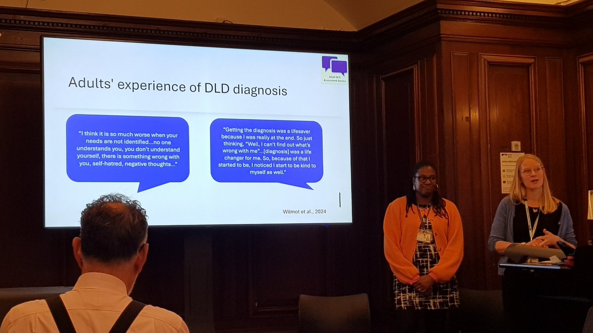 Super excited to be at UCL for the launch of the DLD diagnostic clinic for ADULTS. So badly needed. Truly ground breaking! Thank you <a href="/SimoneSpeechie/">Simone Wynter</a> <a href="/pinchof_SaLT/">Anna Sowerbutts</a> &amp; @lilacCourt #DevLangDis
