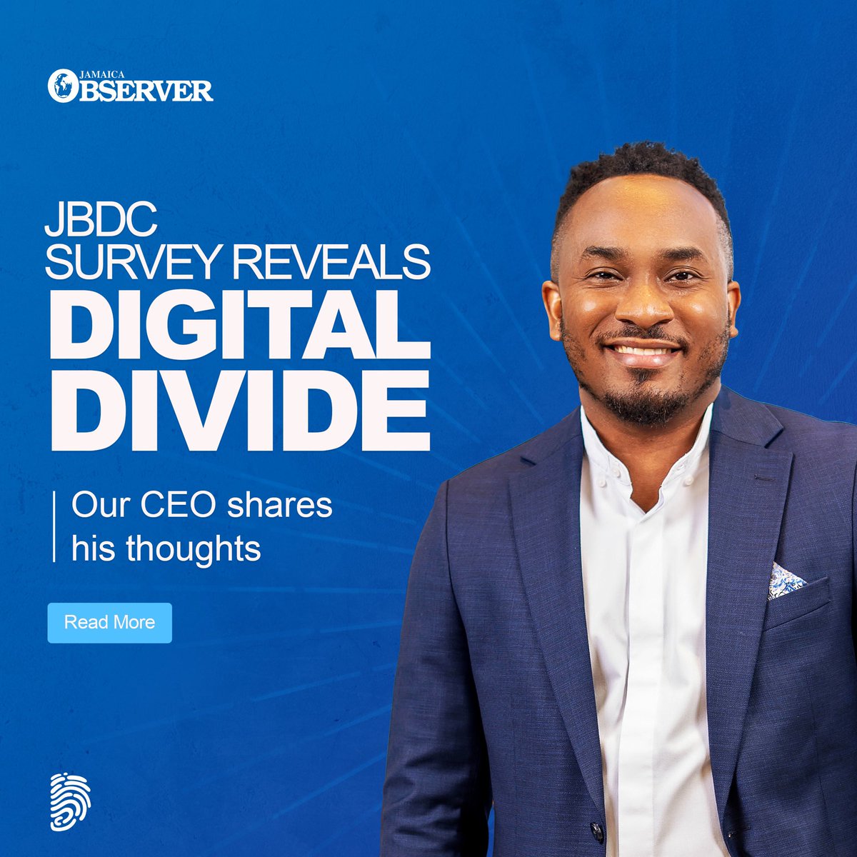 At the recent Digital Jamaica Summit, our CEO Kemal Brown stressed the need for MSMEs to adopt AI &amp; digital tools to stay competitive.

Read more here : jamaicaobserver.com/2024/09/04/jbd… 

#MSMEs #DigitalTransformation #TechInBusiness #DigitaGlobal #AI #DigitalDivide