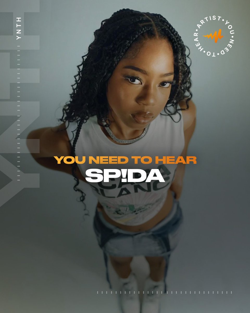 audiomack's tweet image. YOU NEED TO HEAR: SP!DA 🕷️🗣️

#Spida is bridging the worlds of dancehall and R&amp;amp;B. She released her first song just one year ago, but she’s already one of the hottest names in Jamaica. Hailing from Kingston’s August Town, Sp!da began making music to express her emotions and