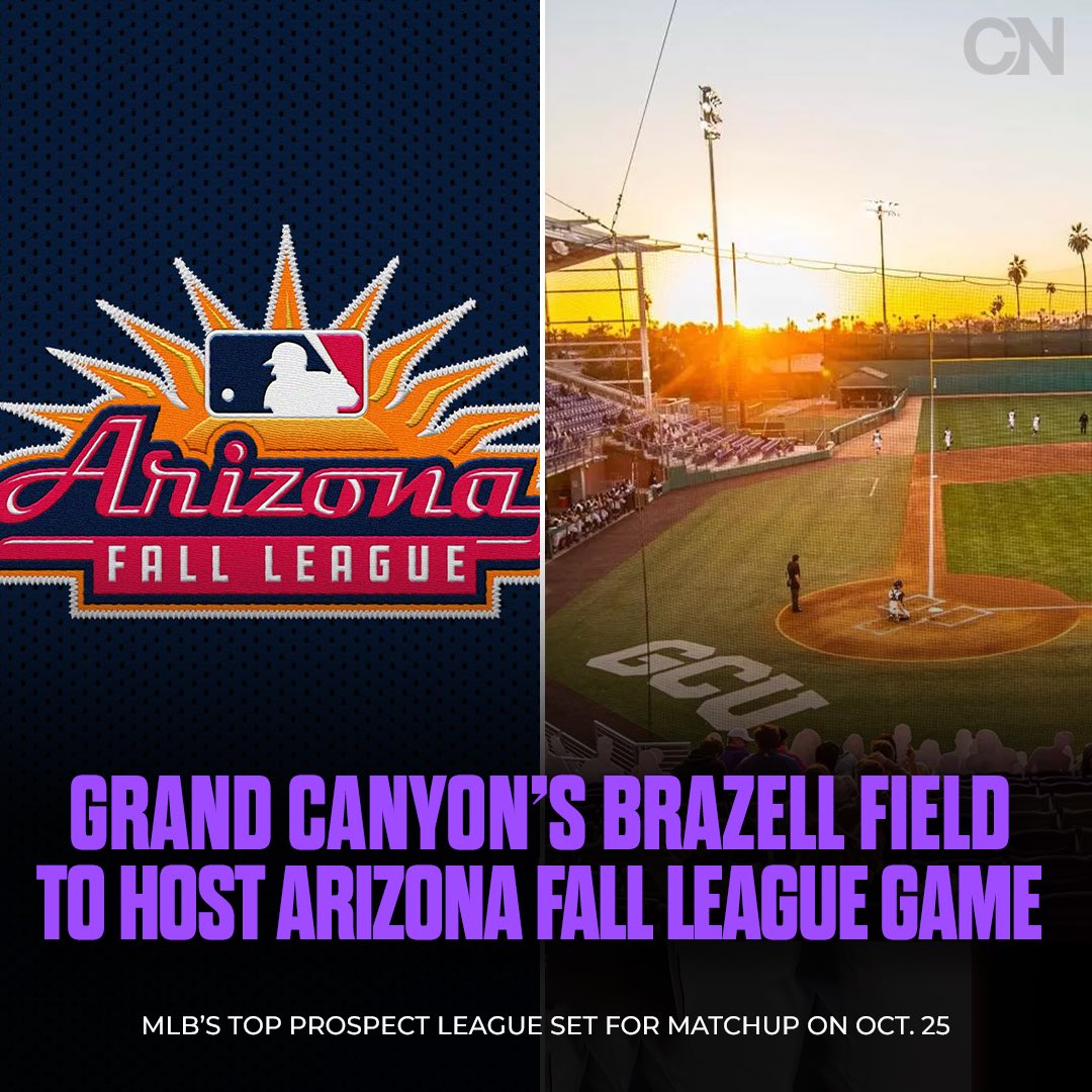 The <a href="/MLB/">MLB</a>’s top prospects are set to be showcased at the home of <a href="/GCU_Baseball/">Grand Canyon Baseball</a> 🦌⚾️

<a href="/MLBazFallLeague/">MLB's Arizona Fall League</a> season is just under a month away 🍂