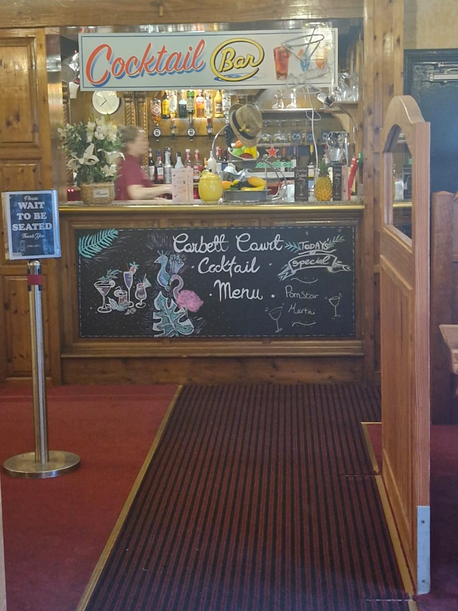Not sure I'd be ordering a cocktail here 😅
