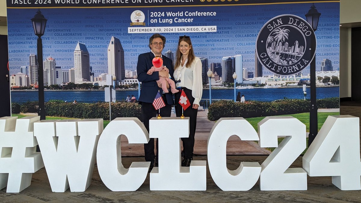 Yes our baby is the most famous participant #wclc24 <a href="/IASLC/">IASLC</a> <a href="/mayluciemeyer/">Meyer May-Lucie</a>