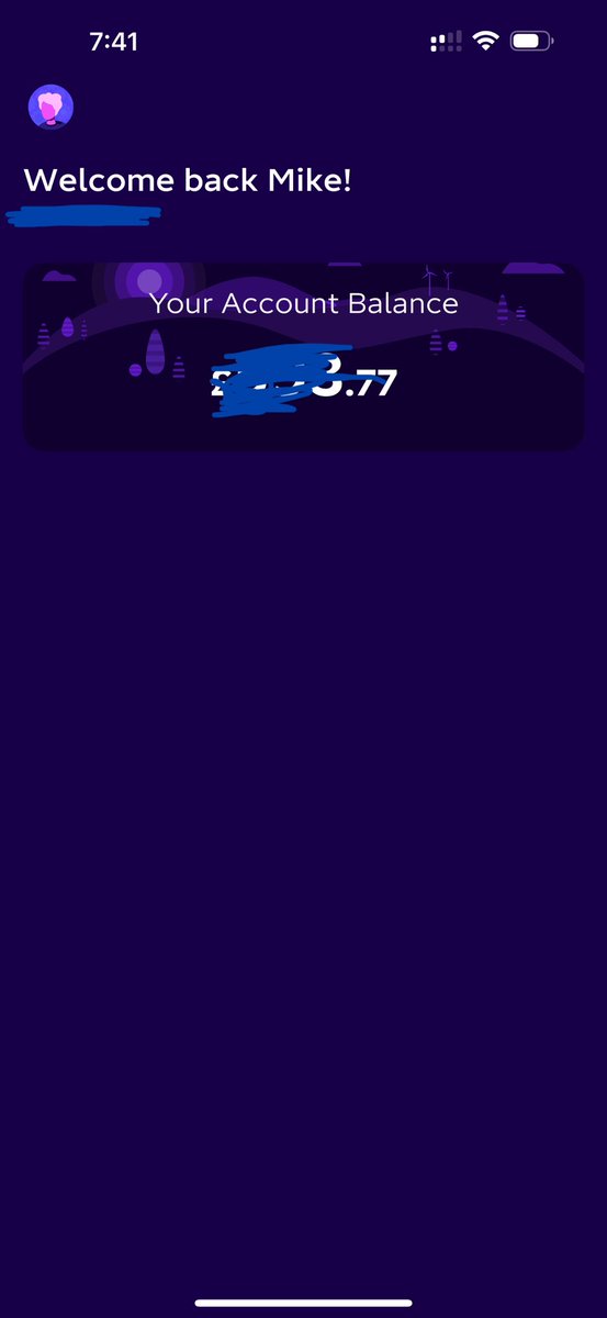 sutton_mike's tweet photo. @OctopusEnergy any idea why this is all I can see in the app ??? https://t.co/vCpR4YZMye