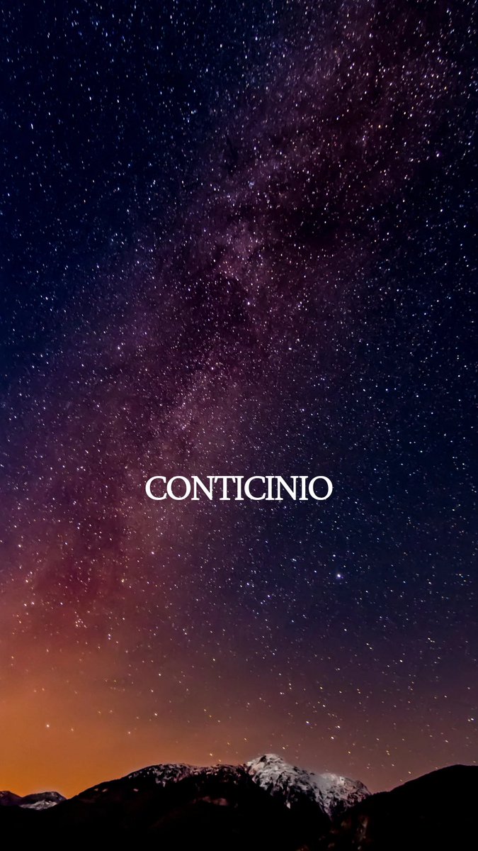 maiteximenez's tweet photo. Hoy he aprendido una palabra nueva en latín: CONTICINIUM.
🤫Se ve bien en ella el verbo TACERE «callar», con un prefijo CUM para indicar la acción realizada en conjunto. Y su bonita apofonía. 🌌Es ese momento de la noche cuando todo está en calma y en silencio. 😍Preciosa. https://t.co/CE72iZHdRd