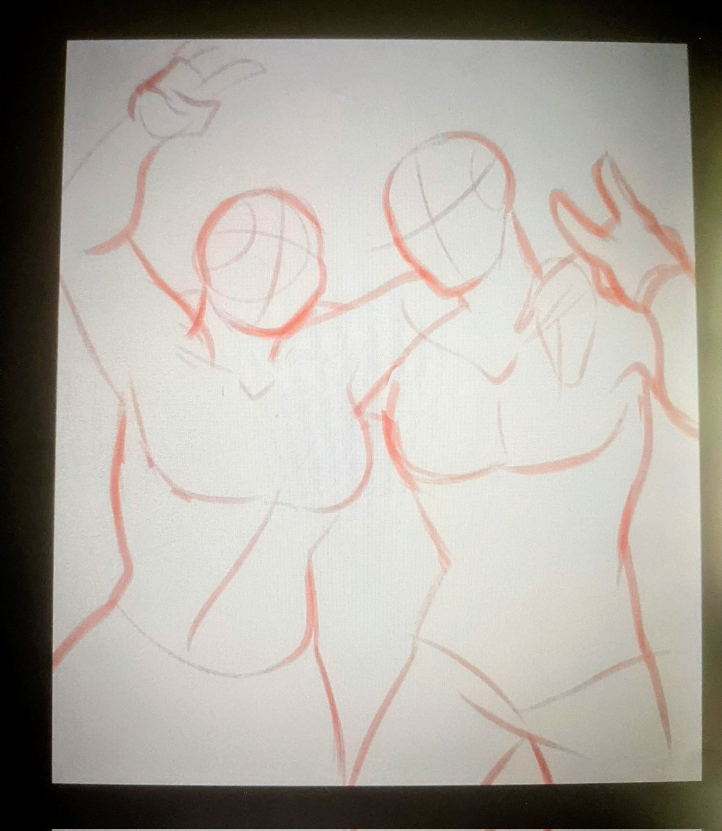EatBonesnDraw's tweet photo. Rough sketches from something I'm cooking up  ehehe 🙈 https://t.co/et4lBt3uq0