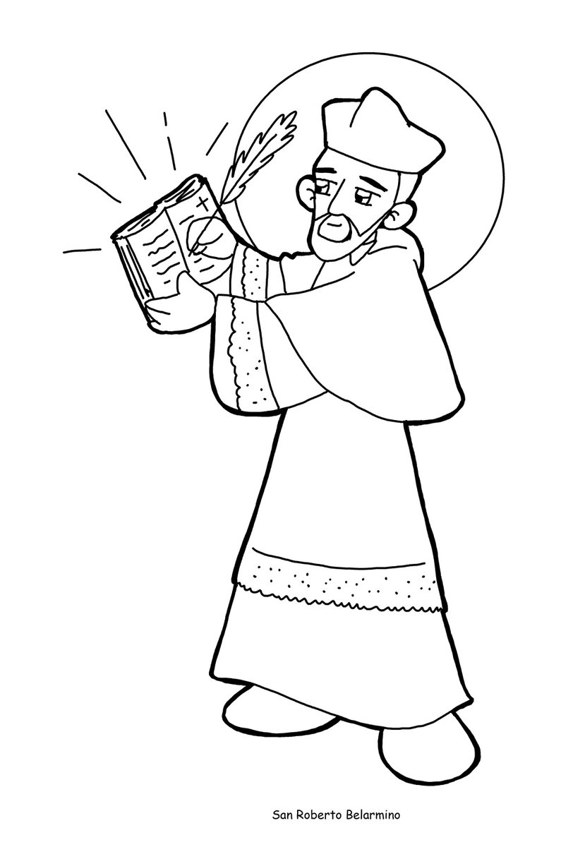 Dibucatequesis's tweet photo. SAN ROBERTO BELARMINO
Fiesta: 17 de septiembre. https://t.co/GEAjpA45fo