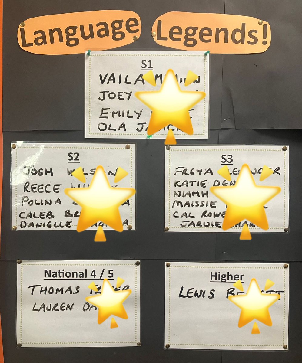 PortyMFL's tweet image. What a start to the session for these Language Legends 🤩🇫🇷🇪🇸 @PortyMFL @PortyAcad #proudofporty #betheverybest #readyforlearning