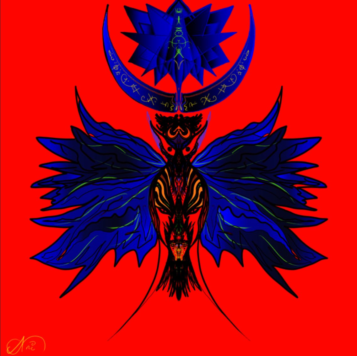 art2weird's tweet image. #Digitalart #igaddict #art2weird #artizkeci #symbolism #occult #experimental #igblogger