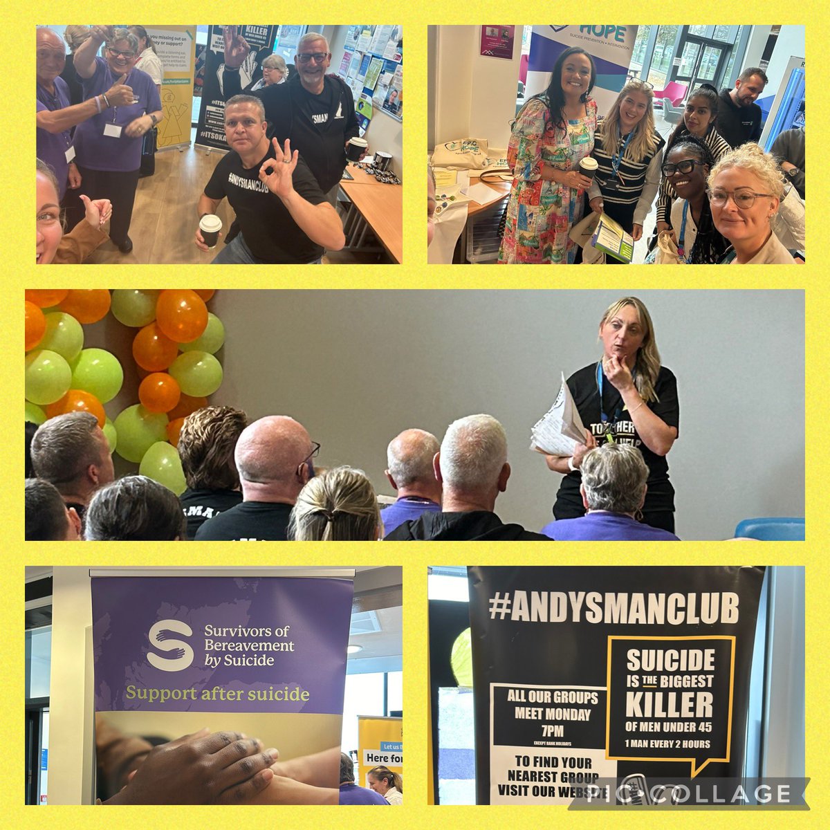 World Suicide Prevention Day - thank you 2 everyone who attended and special shout out 2 <a href="/Lisa43116475/">Lisa</a> <a href="/EPiCHOPEUK/">EPiCHOPEUK</a> <a href="/andysmanclubuk/">#ANDYSMANCLUB</a> you all shined the light 💙