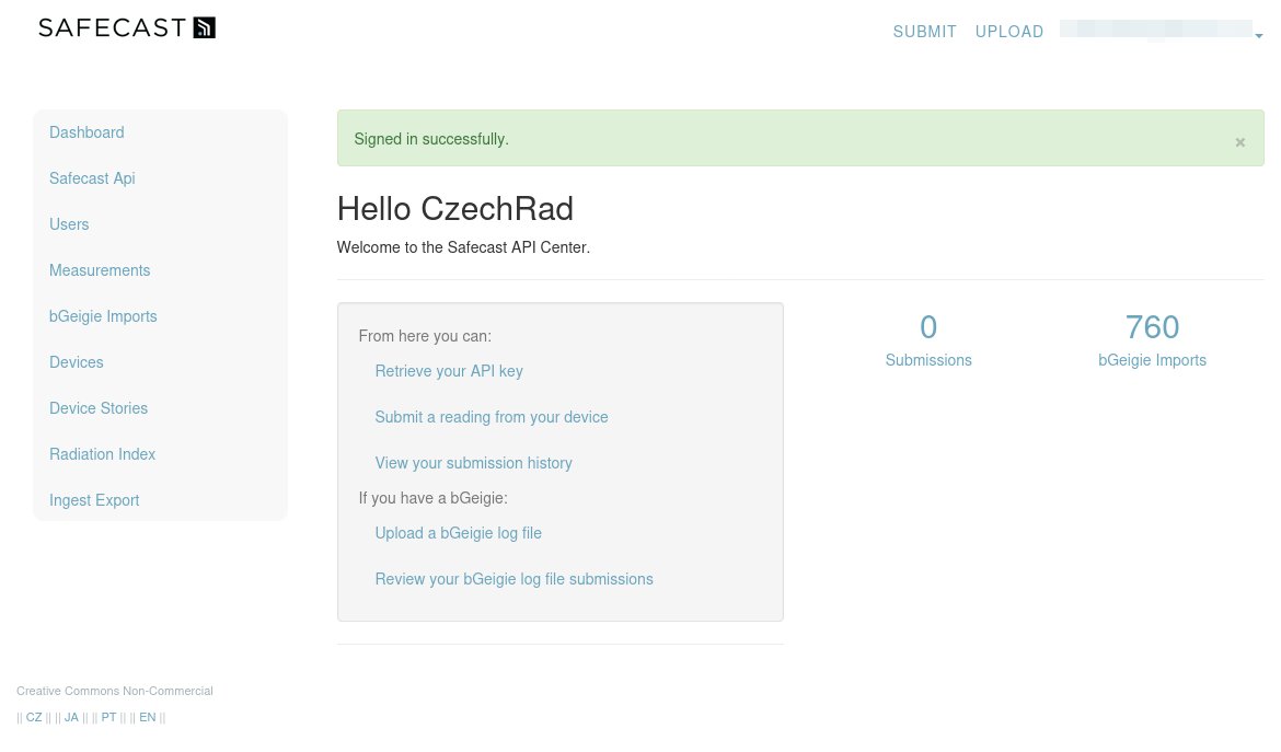 We are uploading new #CzechRad #radiation #opendata in the @Safecast API every week + number of data files is still growing. Hope this will contribute to #open #science as all data in API are #CC0 #PublicDomain licensed so further #academic use is possible without limitations.