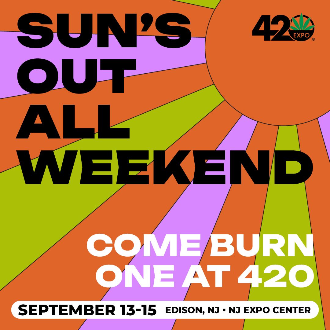 the420expos's tweet photo. ✨ It's going to be one helluva weekend in Edison, NJ! The sun will be shining ☀️ ALL WEEKEND LONG😎 It's looking like a great weekend for some Music 🎸 Munchies 😋 and Maryjane!💨 🍃 Do you have your tickets yet? Buy tickets today!: https://t.co/3XSVqke459 https://t.co/kPG9I2CzWh
