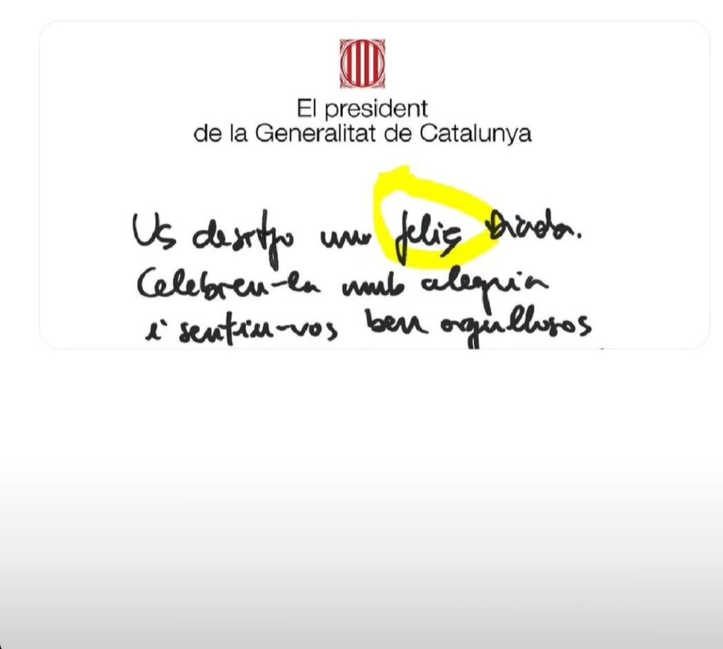 m_garrigosa's tweet photo. En català no diem feliç Diada, diem Bona Diada! @salvadorilla https://t.co/vVxsDqC05s