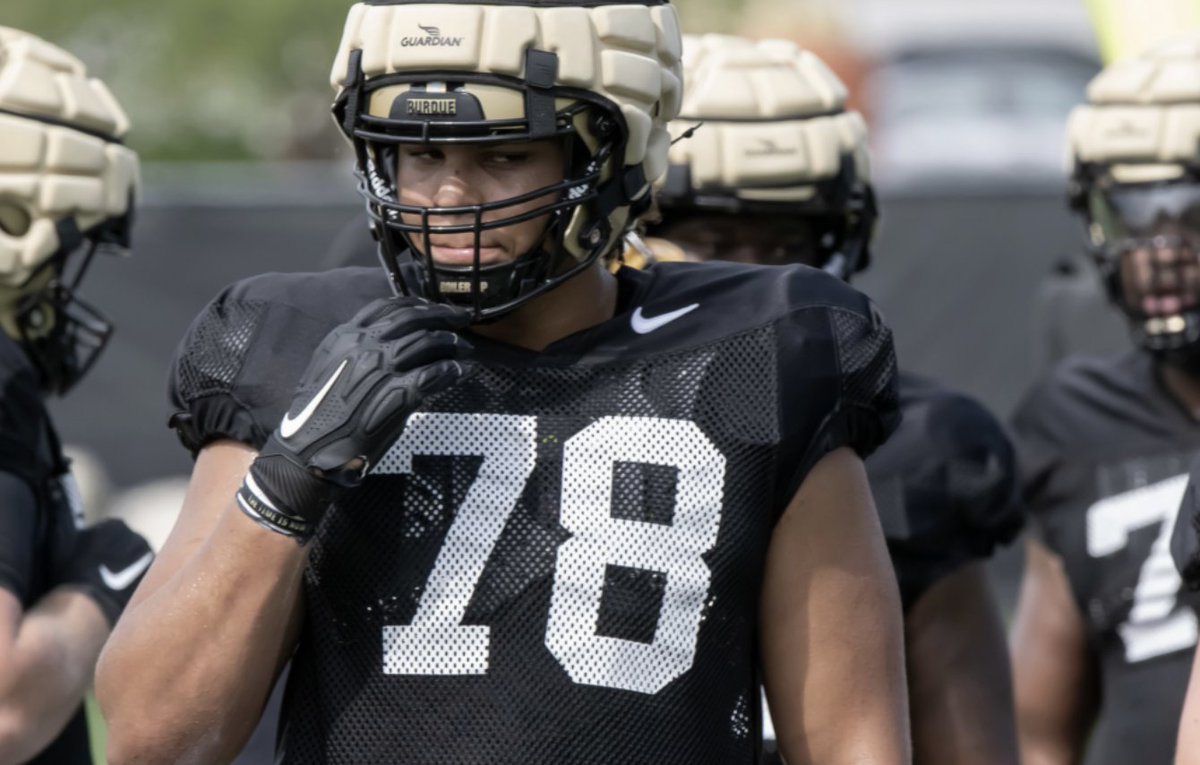 • He didn't play high school football
• He played two seasons of NAIA football
• He now is in the Purdue two-deeps
• He loves art

He is OT Bakyne Coly, the most fascinating man on the Purdue roster.

"I’m more than excited and ready to go.”
on3.com/teams/purdue-b…