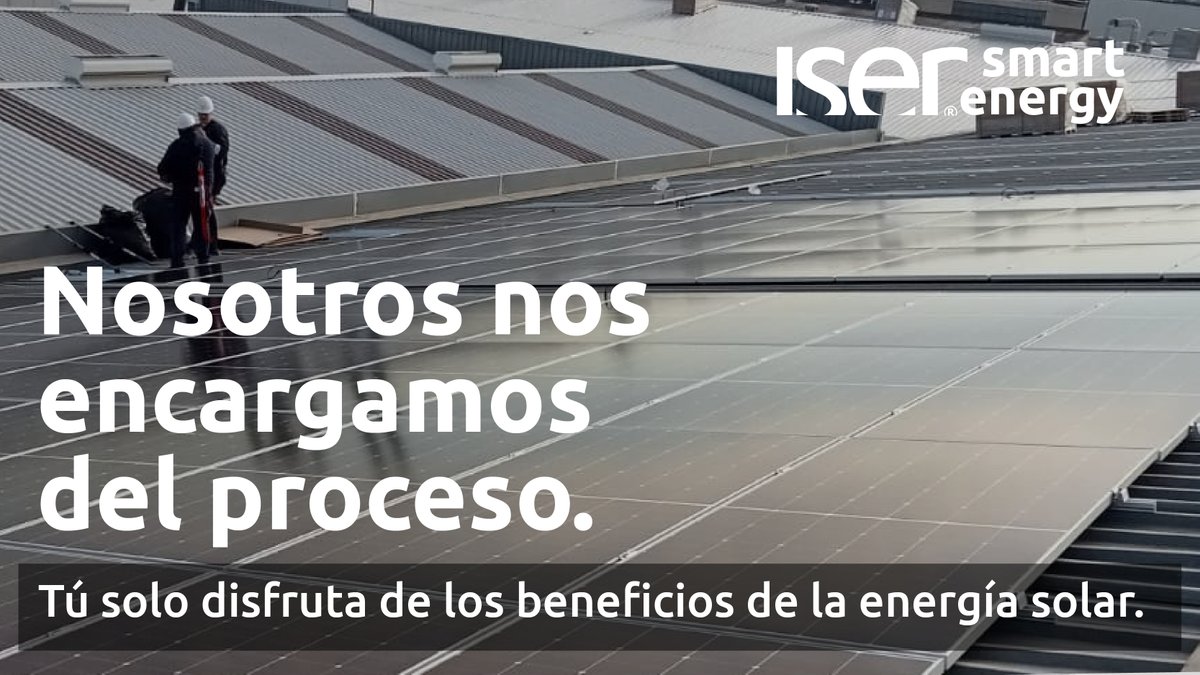 💡 En Iser Smart Energy, te ayudamos a dar el paso a la energía solar en tu hogar o negocio. Nos encargamos de todo para que puedas disfrutar de energía renovable eficiente y sostenible.

Haz el cambio hoy: iser.es/contacto/