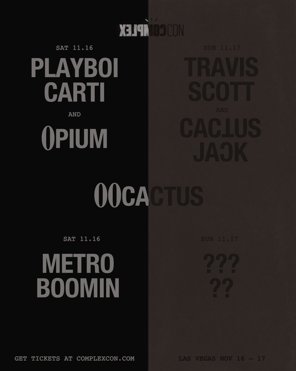 ComplexCon tweet media