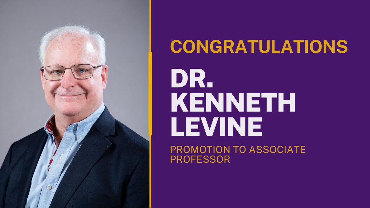 Congratulations to Dr. Kenneth Levine on his well-deserved promotion to Associate Professor 🎊 🎉 🪇 He is a leading expert in organizational communication, particularly known for his research on vocational anticipatory socialization. So happy and proud! #UAlbany