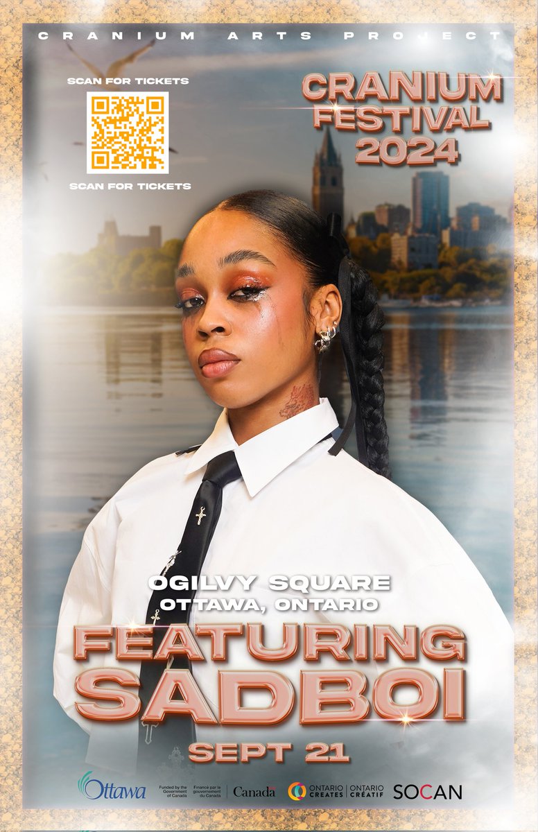 We going in #Ottawa are you ready for the hypest concert of the year? What's amazing is its a free concert!