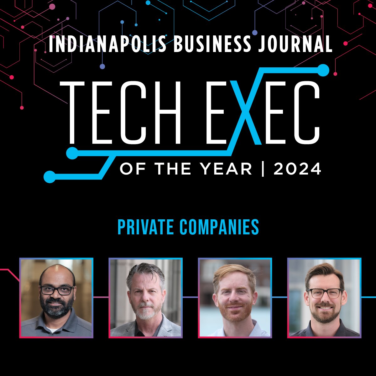 BIG shout out to our CTO, Kevin Schatz, who was celebrated today as a 2024 Tech Exec of the Year honoree by <a href="/IBJnews/">IBJ News</a>! 🎉

As CTO at Sharpen for nearly 6 years, he's not just adapting to the status quo; he's revolutionizing it. 🚀 

We're so lucky he's on our team.🙌