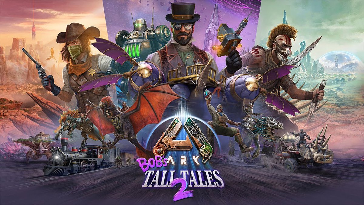 🎉 GIVEAWAY ALERT! 🎉

I have 3 Steam keys for Bob's Tall Tales DLC up for grabs!

How to enter:
🦖Follow me
🦖Retweet this tweet
🦖Tell me your favorite ARK map in the comments!

Winners will be chosen in 48 hours! Good luck! 🍀

#ARKSurvivalAscended #BobsTallTales #playARK