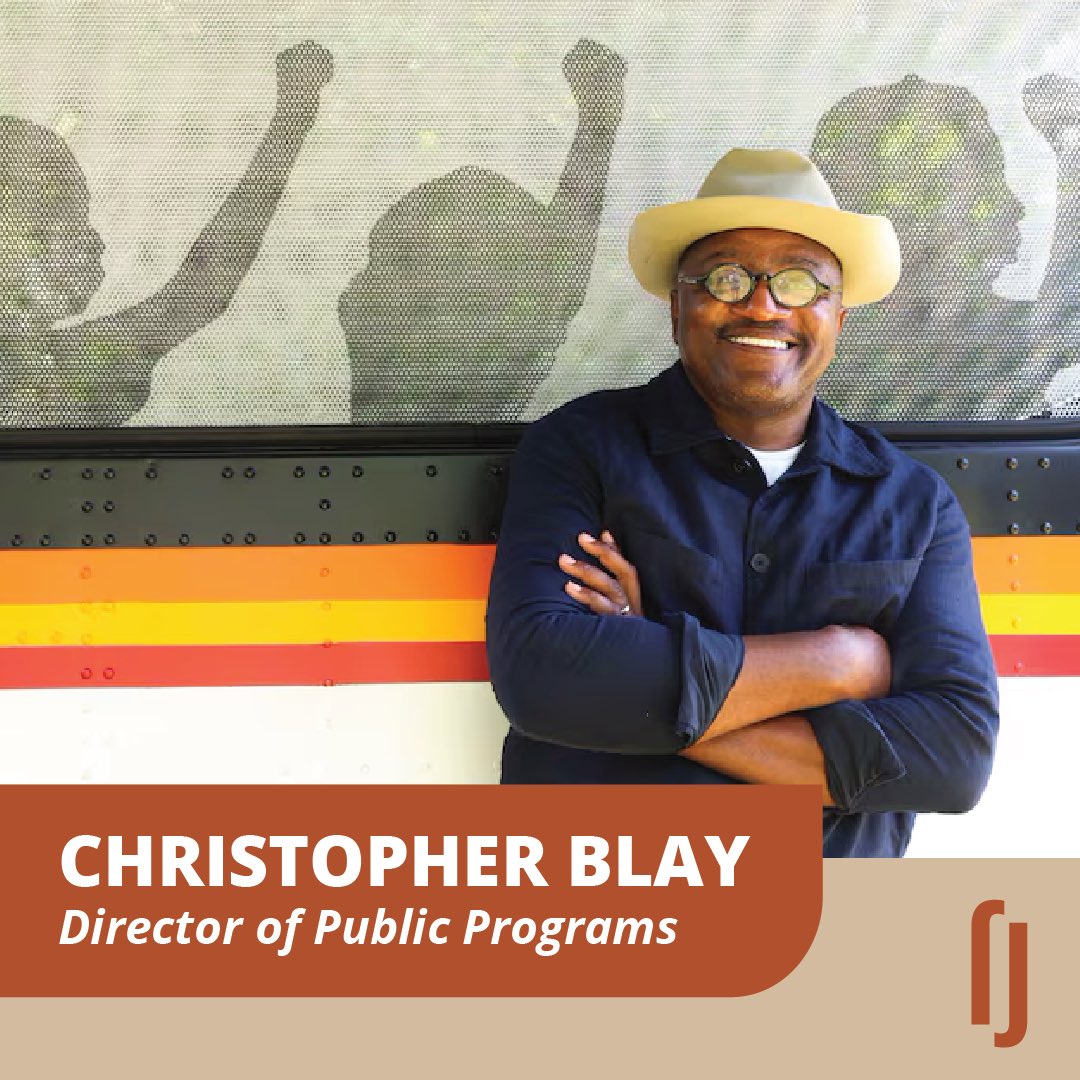🚨We are thrilled to welcome Christopher Blay as our Director of Public Programs! Blay’s expertise will play a pivotal role in shaping programs that celebrate the rich history and impact of Juneteenth while engaging and inspiring our community✨
.
.
.
#njm #morethanamuseum