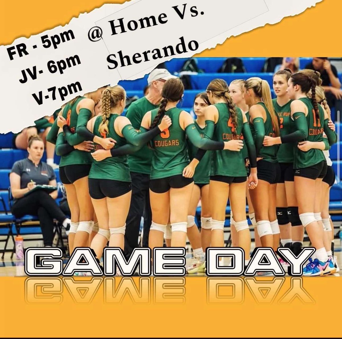 🚨🚨 POP OUT IN COUNTRY CLUB ATTIRE AND WATCH THE LADY COUGS TAKE ON SHERANDO 🚨🚨