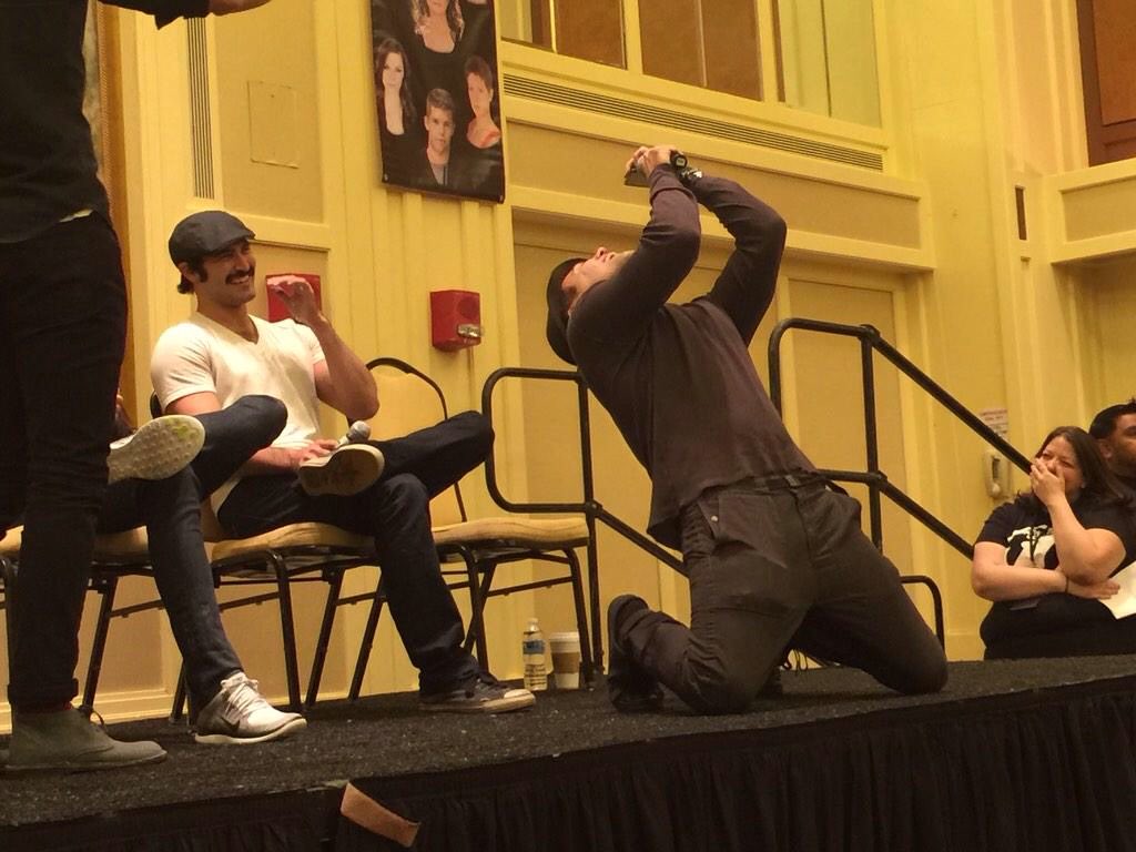 When I think about all five Howlers, so many great memories come to mind, but none as vivid as the one in this photo. My face. Tyler’s face (with the EWS! Mustache) and ⁦<a href="/Ornyadams/">Orny Adams</a>⁩ costing me the best fine I’ve ever had to pay. Where our DSB moment was born. Good times!