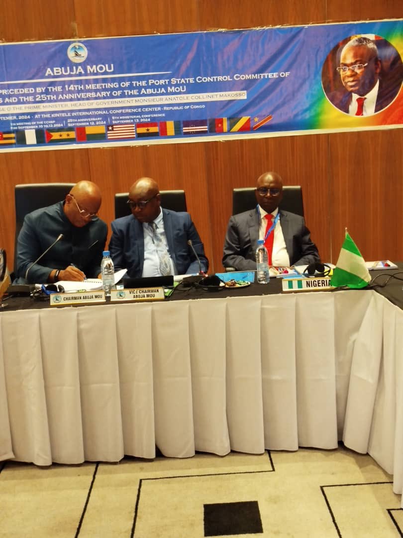 It is a pleasure for me today to participate in the 14th Port State Control Committee meeting of Abuja MoU. 

It is our collective responsibility to ensure that ships operating in the West and Central Africa Sub-region meet International Safety, Security and Environmental
