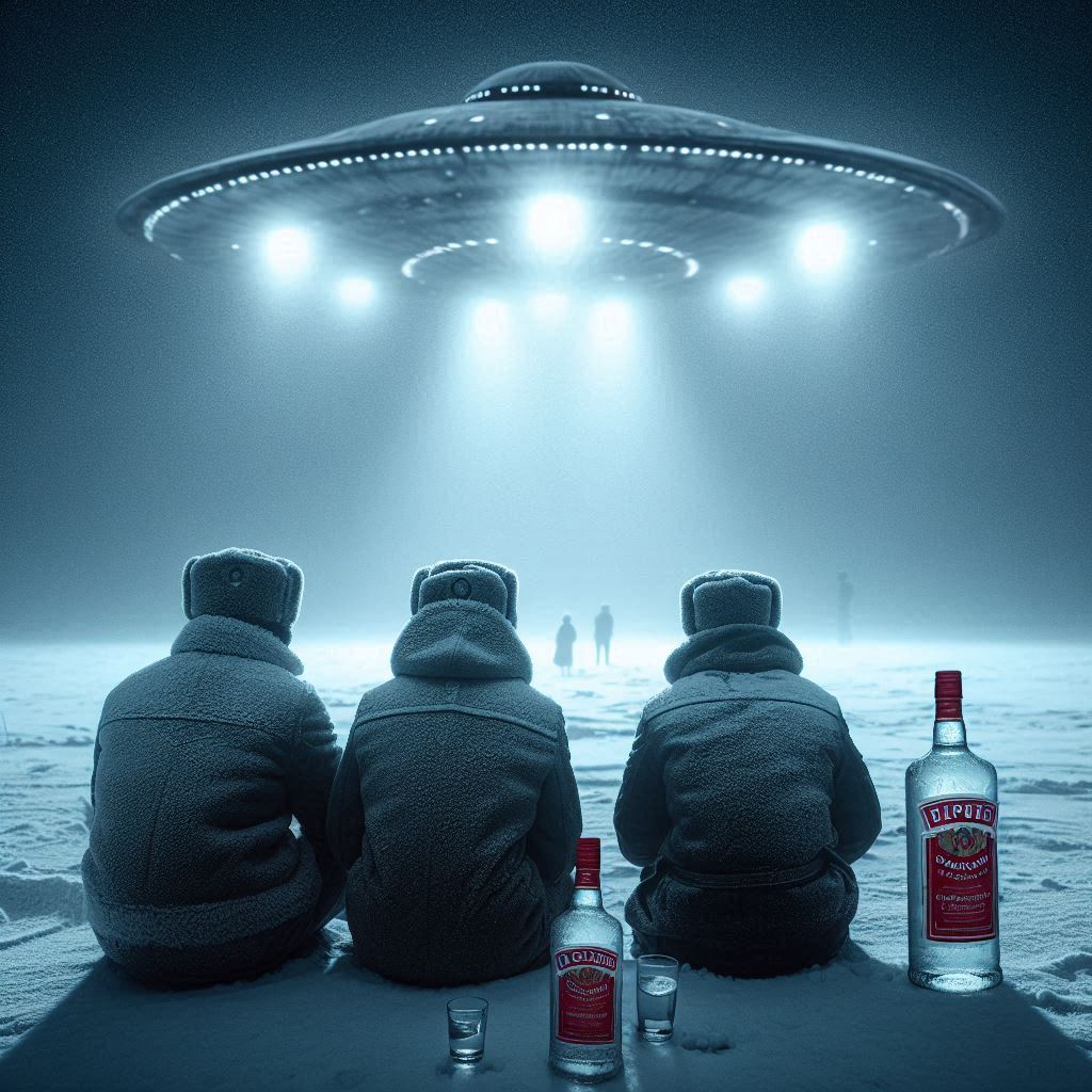 roswellcoin's tweet photo. The Russians, upon the imminent arrival of aliens on Earth, fill their tanks… with vodka… just in case 🛸

$KDA $RWL https://t.co/ItsIslkGq6
