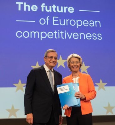 European Research Council (ERC) (@erc_research) on Twitter photo “Research & innovation at the heart of our economy - the driver of competitiveness.”
Wise words from <a href="/EU_Commission/">European Commission</a> President @vonderLeyen as Mario Draghi presented landmark report on EU competitiveness.
Report & in-depth analysis, with support for ERC⬇️
commission.europa.eu/topics/strengt… “Research & innovation at the heart of our economy - the driver of competitiveness.”
Wise words from <a href="/EU_Commission/">European Commission</a> President @vonderLeyen as Mario Draghi presented landmark report on EU competitiveness.
Report & in-depth analysis, with support for ERC⬇️
commission.europa.eu/topics/strengt…