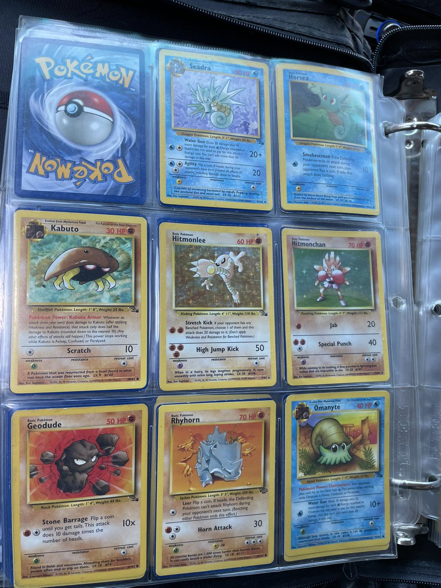 iiiRosie_'s tweet image. 😵‍💫 Stuck between “grade these Pokémon cards and sell em or hang on a few more years “ 😩 this 1999 pack go crazy ? . . Not even half of them 🥺 #PokemonCards  #cardgrading