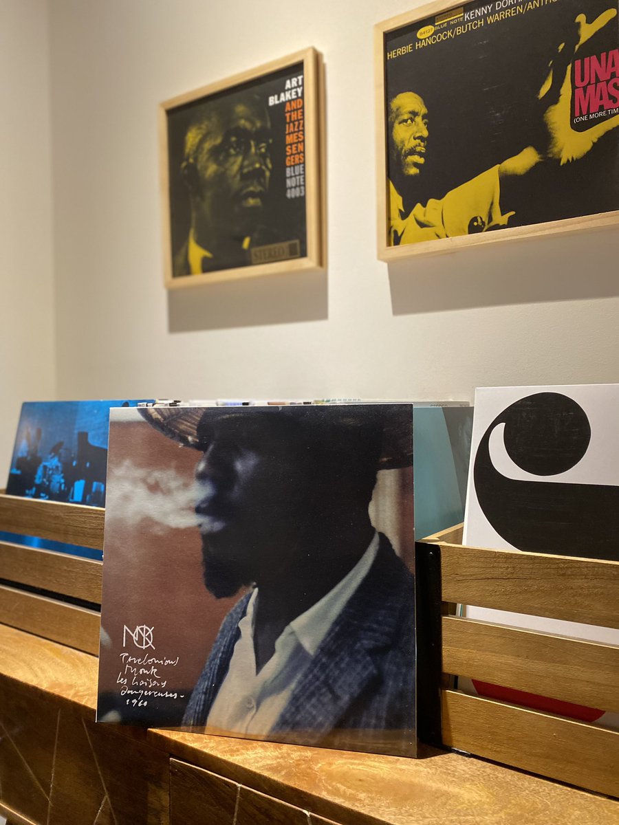 MarkMJScott's tweet photo. Spinning Thelonious Monk Quintet: Les Liaisons Dangereuses. #jazz #vinylcollection https://t.co/cOrrQ9LmJ5