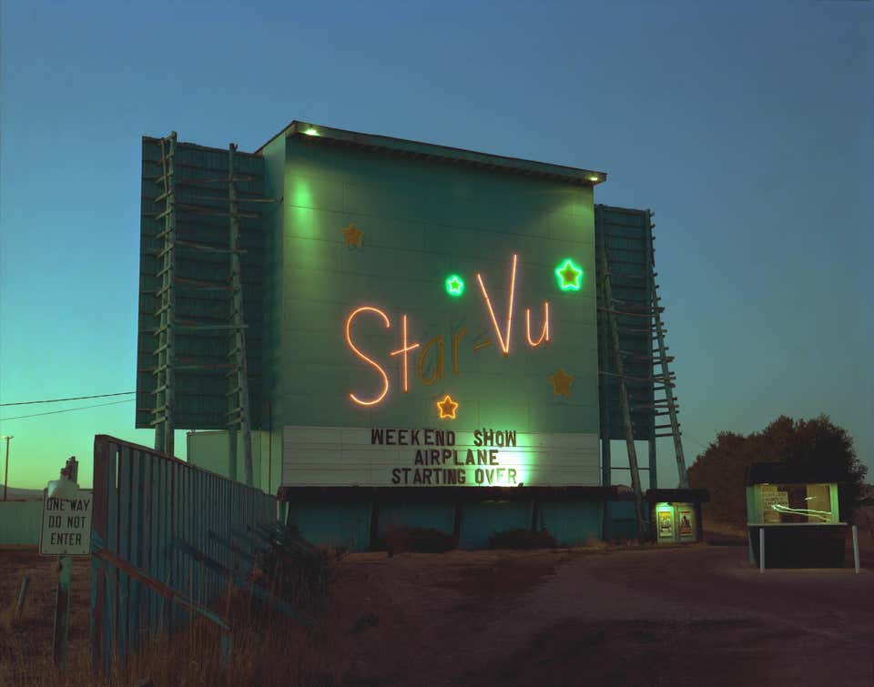 TheMutantFam's tweet photo. Well, turns out I've got a favorite photographer! Steve Fitch documents the vanishing cultural remnants of Americana strewn throughout our country — including the drive-in theaters that once defined the US. To sorta quote Joe Bob, "Check him out."
#driveinhistory
/@cultofcurtis https://t.co/t5goqYap3m